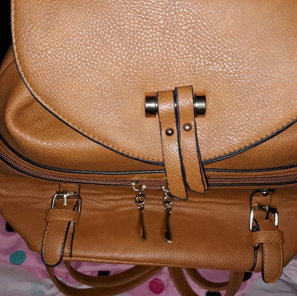 Yukon leather backpack